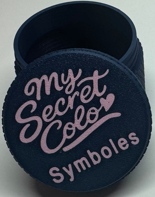 Boîte pour pastilles symboles – Vide