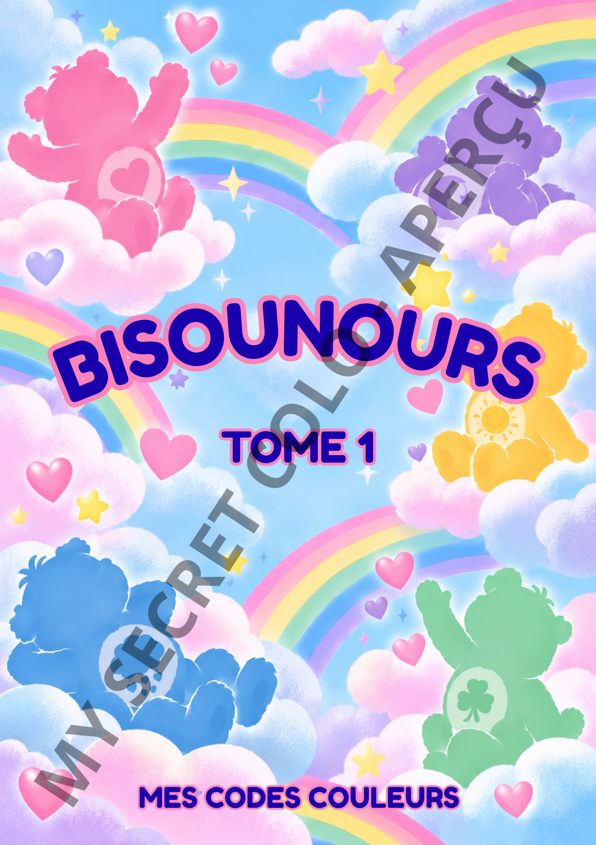 Bisounours Tome 1 - Livret de codes couleurs
