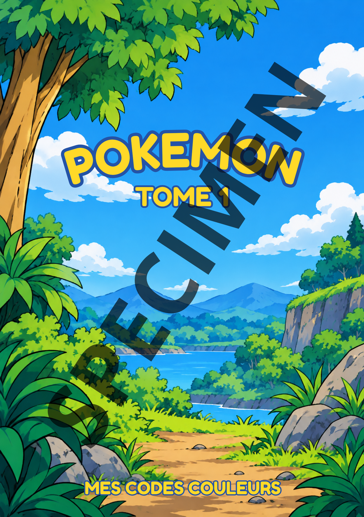 Pokémon Tome 1 - Livret de codes couleurs