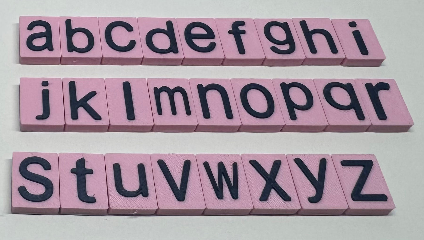 Pastilles Lettres a-z